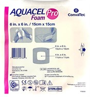 Curativo Aquacel Foam Pro 15 cm x 15 cm - unidade - Convatec